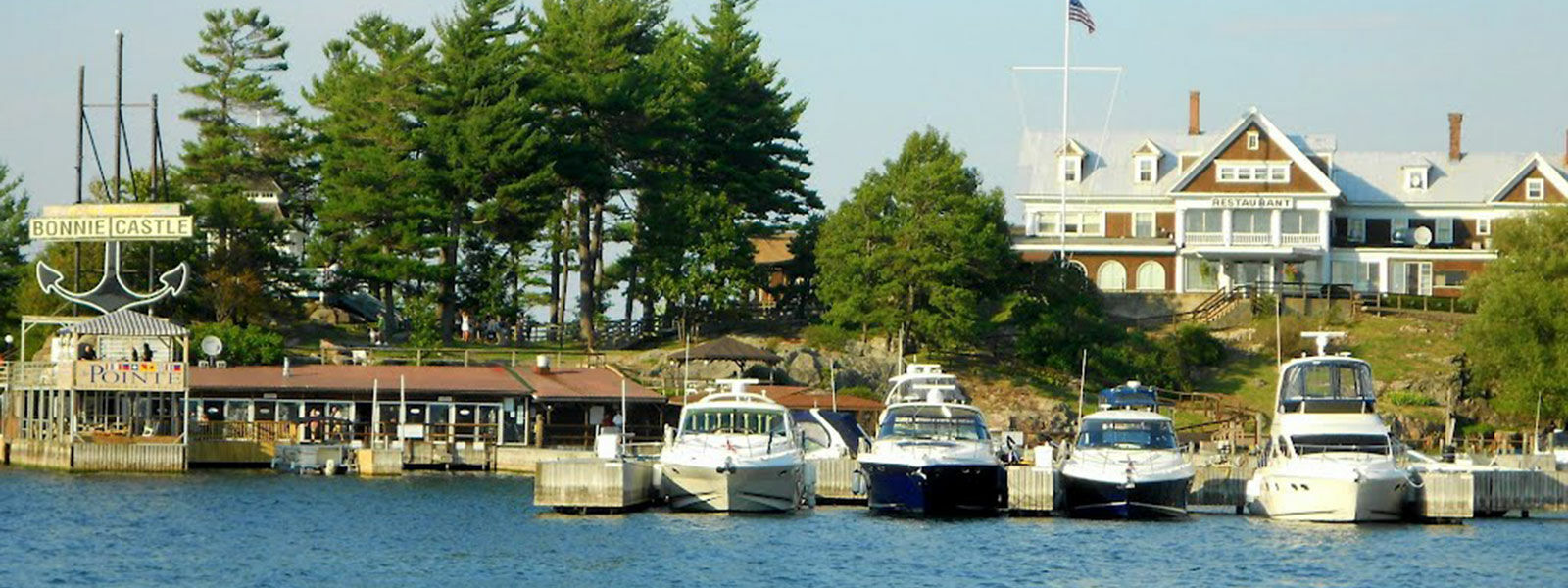 Bonnie Castle Resort & Marina Alexandria Bay Exterior foto